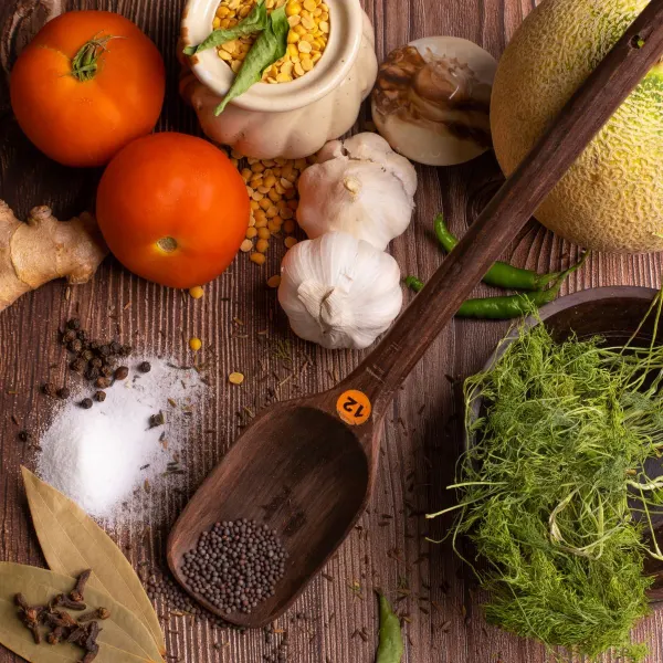 Ahşap Baharat Kaşığı